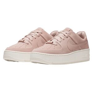 Pink Nike Air Force 1 Sage Low Size 7